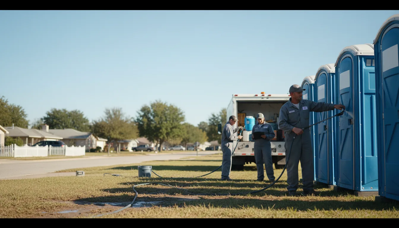 Long-Term Portable Toilet Rental in Greenwood, LA near me